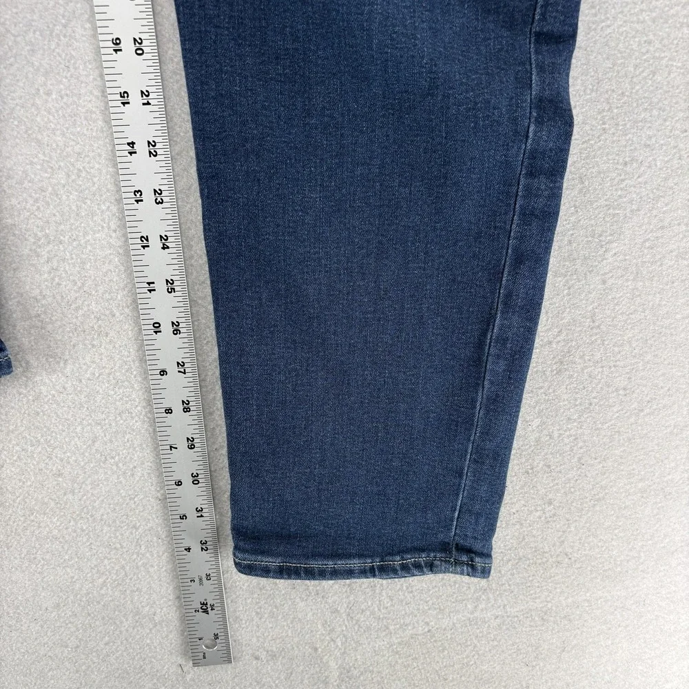Banana Republic Travel Jeans Mens 36x34 Blue Wash Athletic Tapered Denim Pants